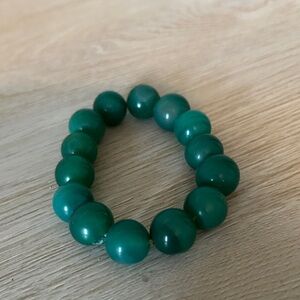 Chic Teal Beaded Bracelet